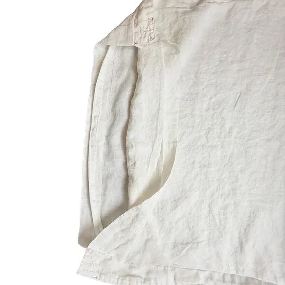 United Clothing London 100% Linen Decorative Throw Pillow Cover 26x26 - Picture 3 of 7